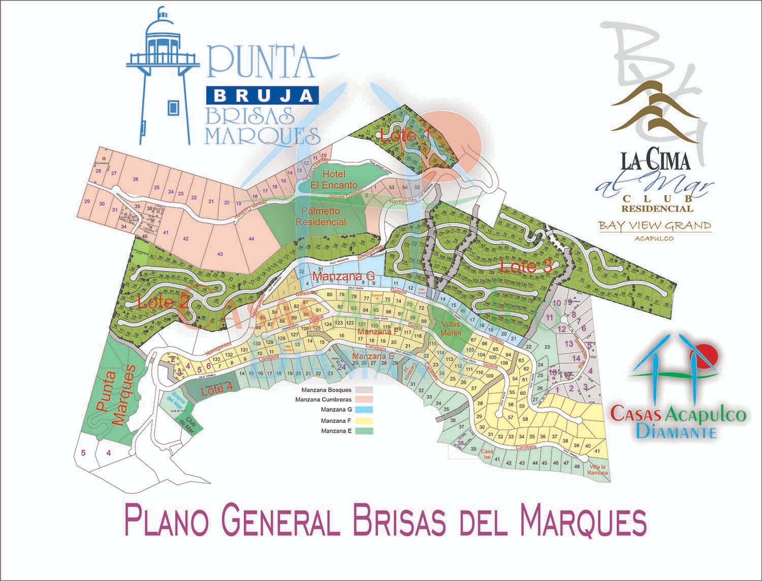 Los Celajes - Plano general Brisas del Marqués 1